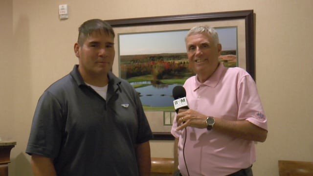 Back 9 Report TV interview with Island Resort & Casino General Manager, Tony Mancilla